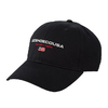 DC SHOES 22 FLAGS LOGO EMB CAP BLACK DCP224241-BLK画像