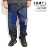 FDMTL PATCHWORK PANTS RINSE FA22-PN33R画像