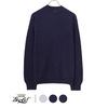 GOLD PURE CASHMERE MOCK NECK PULLOVER KNIT 22B-GL90221画像