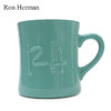 Ron Herman Emboss Logo Mug TURQUOISE画像