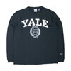 Champion MADE IN USA T1011 SET-IN LONG SLEEVE T-SHIRT YALE UNIVERSITY NAVY C5-W402-370画像