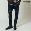 CRIMIE STRETCH LEATHER TRACK PANTS CR1-02B5-PL02画像