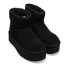 UGG W CLASSIC MINI PLATFORM BLACK 1134991-BLK画像