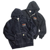 IMPRESTORE MORTICIA DENIM FULL ZIP HOODED PARKA画像