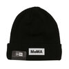 NEW ERA × MoMA BEANIE BLACK画像