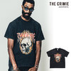 CRIMIE VINTAGE OVERDYE SKULL T SHIRT CR1-02B5-CS70画像