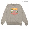Buzz Rickson's × PEANUTS SET-IN CREW SWEAT SHIRT - U.S.M.C. - BR69073画像