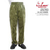 COOKMAN Chef Pants Velvet Olive -OLIVE GREEN- 231-23823画像