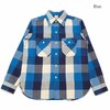 WAREHOUSE Lot 3104 FLANNEL SHIRTS D柄 ONE WASH画像