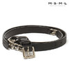 MSML/MUSIC SAVED MY LIFE SWITCHING LEATHER BELT M1-02B5-AC01画像