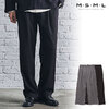 MSML/MUSIC SAVED MY LIFE WIDE SLACKS M1-02B5-PL03画像