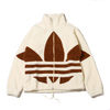 adidas SHERPA JACKET CREAM WHITE/WILD BROWN HR3181画像