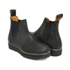 TOMOTAKA ONOZAKI CHELSEA BOOTS BLACK LEATHER / RIPPLE SOLE TMTK-S-0036-BKL-R画像