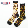 WEIRDO Psycho Flames Socks Set WRD-22-AW-G09画像