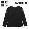 AVIREX クルーネック ロングスリーブ Tシャツ 6213170画像