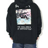 RVCA Manic Pullover Hoodie BC042-045画像