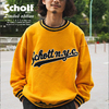 Schott LINE RIB CREW SWEAT画像