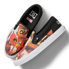 DC SHOES DP MANUAL SLIP-ON BLACK / WHITE PRINT DM226107-BWP画像
