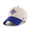 '47 Brand Dodgers Cooperstown 47 CLEAN UP TWO TONE NATURAL&times;ROYAL BCPTN-RGWTT12GWSRB-NAT12画像