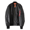 ALPHA FAKE LEATHER MA-1 TA1615画像