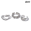 glamb 3 Piece Ring Kit GB0123-AC11画像