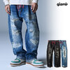 glamb Heavy Damage Wide Denim GB0123-P01画像
