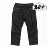 grn outdoor HIASOBI CAMPER BOA PANTS BLACK DENIM GO1382Q画像