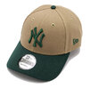 NEW ERA 9FORTY MLB 2-Tone ニューヨーク・ヤンキース カーキ ダークグリーンバイザー 13328303画像