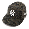 NEW ERA LP 59FIFTY Paisley ペイズリー コーデュロイ ニューヨーク・ヤンキース ブラック 13327756画像