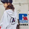 Russell Athletic × AVIREX Women's PULL-OVER PARKA画像