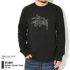 STUSSY Outlined Pigment Dyed L/S Tee 1994836画像