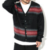 STUSSY Stripe Shaggy Cardigan 117137画像