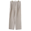 WEWILL 2TUCK DRESS TROUSERS W-012-6001画像