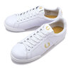 FRED PERRY B722 LEATHER WHITE B4294-200画像