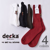 BRU NA BOINNE × decka quality socks Pile Socks Emboroidery "Angel&Devil"画像