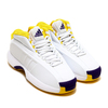 adidas Crazy 1 "Lakers Home" FOOTWEAR WHITE/BOLD GOLD/COLLEGE PURPLE GY8947画像