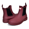 HUNTER WOMENS COMMAND CHELSEA BOOT MUTED BERRY WFS1018RMA-MTR画像