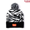 COOKMAN Beanie Zebra -WHITE- 233-23172画像