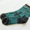 DARN TOUGH VERMONT Hiker Micro Crew Midweight with Cushion Teal 1466画像