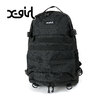 X-girl MILLS LOGO ADVENTURE BACKPACK 105215053001画像