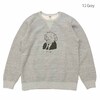 BARNS TSURI-AMI CREW SWEAT - E=mc2 - BR-22453画像
