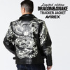 AVIREX DRAGON&SNAKE TRACKER JACKET BLACK画像