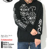 RVCA &times; Mister Cartoon Balance Clown Pullover Hoodie BC042-028画像