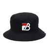 FILA × BE:FIRST LOGO HAT BLACK 127-713504画像