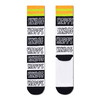 Happy Socks Happy Stripe Crew WHITE画像