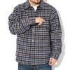 STUSSY Sherpa Lined Plaid Shirt JKT 1110268画像