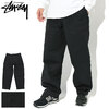 STUSSY Twill Volume Pleated Trouser Pant 116587画像