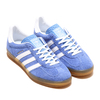 adidas GAZELLE INDOOR BLUE FUSION/FOOTWEAR WHITE/GOLD METALLIC HQ8717画像