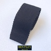BENTLEY CRAVATS SPECIAL KNIT TIE BLK画像