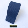 BENTLEY CRAVATS SPECIAL KNIT TIE NVY画像